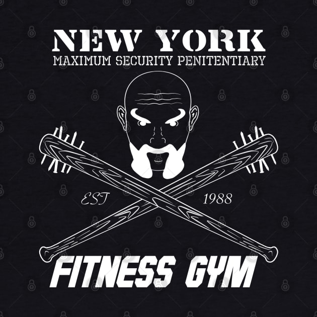 New York Penitentiary Fitness Gym by joefixit2